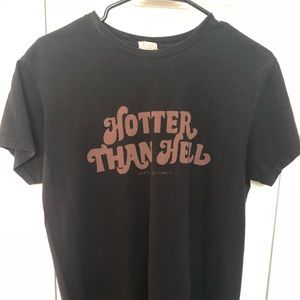 Brandy “hotter than hell” tee